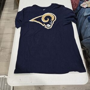 Nike Navy T-Shirt with Ram Logo